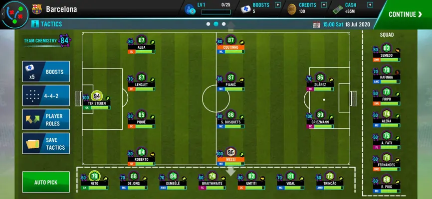 Soccer Manager 2021 android App screenshot 0